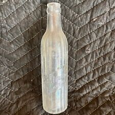 Rare Old Hutch Hutchinson Ribbed soda bottle – Kohlmans Co Racine WI picture