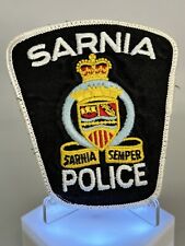 Vintage Sarnia SEMPER Ontario Police Rare Patch Canada Brand New picture