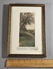 FRED THOMPSON SIGNED & FRAMED HAND TINTED PHOTO 