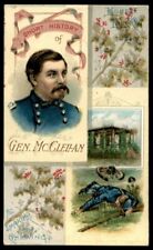 1889 N114 Duke Histories of Generals Gen. McClellan VERY GOOD  *AA-3057* picture