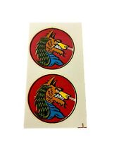 Vintage Impko Waterslide Decal Dragon 50s Chinese Hot Rod Motorcycle Racing picture