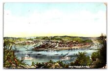 Early 1900s - View of Pittsburgh 1849 - Pennsylvania Postcard (Posted 1909) picture
