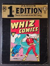 FAMOUS FIRST EDITION F-4 1940 WHIZ COMICS 1ST CAPTAIN MARVEL TREASURY DC  1974 picture