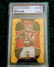 2016 Select Patrick Mahomes 2017 Draft Redemption Gold Prizm RC Graded XRC #2 picture