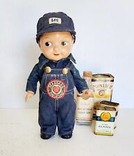 Vintage  1930s  Era Composition  Buddy Lee Doll Train Engineer Seaboard RR   picture
