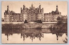 Chambord France Castle Northern Facade Le Chateau Facade Septentrionale Postcard picture
