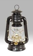 Dietz Original 76 Oil Lamp Burning Lantern Black with Gold Trim picture