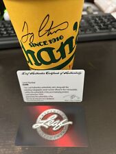 Joey Chestnut Signed Nathan's Hot Dog Cup Autograph LEAF COA picture