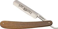 Giesen & Forsthoff Straight Razor Barber Salon Shaving Knife Walnut Wood Handle picture