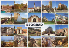 Beograd - White City - Belgrade Multi-view Unposted Souvenir 6 x 4 Postcard picture
