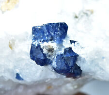 30 Gram Natural Blue Spinel Crystal with Clinohumite On Matrix picture