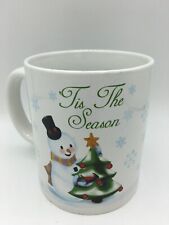 Huge 24 Ounce Christmas Holiday Mug Coffee Hot Chocolate ‘Tis The Season Snowman picture