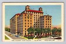 Little Rock AR-Arkansas, Albert Pike Hotel, Advertising, c1950 Vintage Postcard picture