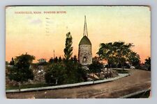 Somerville MA-Massachusetts, Powder House, Antique, Vintage c1928 Postcard picture