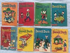 8‼️Walt Disney's Donald Duck Dutch Comic Books 1968 #25,44,45,46,49,50,51, & 52 picture