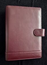 Bugatti Embossed Leather Notebook Memo Book Planner EXC picture