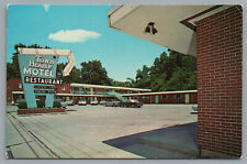 Town House Motel & Restaurant Hannibal Missouri MO Chrome Postcard 1976 picture