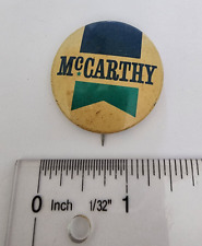 Vintage 1968 McCarthy Presidential Election  Pin Pinback Button picture