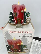 Department 56 Jack B. Nimble Candle Shop North Pole Series Christmas  RARE HTF picture