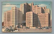 Columbia Presbyterian Medical Center New York City Linen Postcard Posted 1950 picture