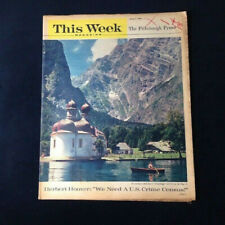 THIS WEEK Magazine - June 7, 1959 - Travelology, Herbert Hoover, Sophia Loren picture