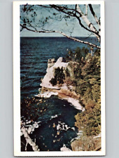 c1969 Miner's Castle Pictured Rocks National Landscape Michigan MI Postcard picture