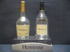 HENNESSY COGNAC VS & VSOP BOTTLE GLORIFIER DISPLAY STAND 2005 W/2 Empty Bottles picture