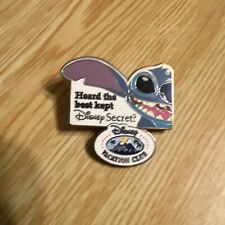2005 Disney Stitch Vacation Club Heard The Best Kept Disney Secret Pin picture