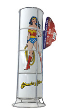 DC Comics Wonder Women Stackable Mugs Stand Ceramic Coffee Tea Cocoa Set of 4 picture