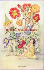 Rene Cloke, Valentine No 5373, New Hats, Fairies in Flowers picture