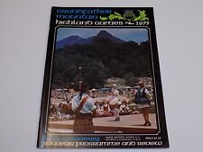 1975 Grandfather Mountain Highland Games North Carolina Souvenir Program Review picture