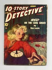 10-Story Detective Magazine Pulp Jan 1947 Vol. 13 #4 VG- 3.5 picture