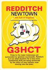 Redditch Newton England G3HCT QSL Radio Postcard picture