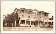 RPPC Bucklin Kansas Hotel 1928 Old Cars A21 picture