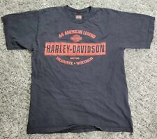 Harley Davidson Shirt Men’s Size XL Biker Short Sleeve Eagle  picture