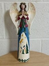 St. Nicholas Square Praying Angel 2007 Winterland Collection 11” x 4” picture