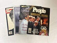 Princess Diana Set of 4 Magazines Collectable picture