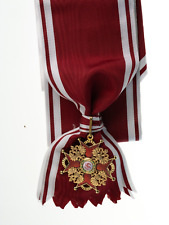 Order of St. Stanislaus 1st Cl. with sash. Russian Imperial award 1855 1917 picture