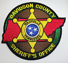 Davidson County Tennessee Sheriff's Office Patch - FREE Tracked US Shipping  picture