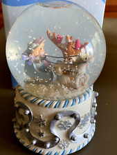 Precious Moments Holiday Water Globe Plays Jingle Bells 2002 picture