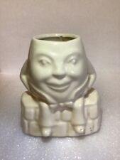 Vintage “ Humpty Dumpty “ On A Wall Planter - Succulent- 4.5 X 4 1/4 X 2 1/4 USA picture