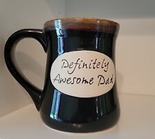 Definitely Awesome Dad Jumbo Ceramic Coffee Tea Mug Father Gift Abbey Press NEW  picture