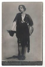 1916 MORDKIN as Italian beggar Russian BALLET DANCER Tsarist PHOTO Postcard Old picture