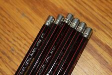 6 Vintage Pencil Yellow KOH-IN-ALL Koh-I-Noor No 1555 Writes on Glass Plastic picture