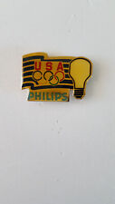 VINTAGE 1988 SEOUL OLYMPICS PHILIPS SPONSOR LAPEL PIN HAT RARE COLLECTABLE picture