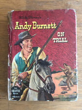 Walt Disney's Andy Burnett On Trial, Big Little Book HC Vintage 1958 TV Series picture