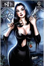 Power Hour # 2 Grebo Morticia Addams Nice Halloween Trade Variant Ltd 50 NM picture
