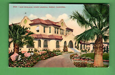 c1910 EDWARD MITCHELL POSTCARD - MAIN ENTRANCE COUNTY HOSPITAL FRESNO CALIFORNIA picture