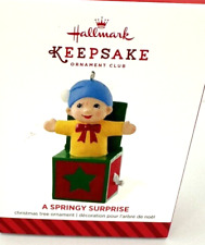 Hallmark Keepsake Ornament 2014 MEMBER EXCLUSIVE A SPRINGY SURPRISE picture