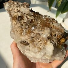 4.93LB Natural Rare Crystal QUARTZ Crystal Cluster Mineral Specimen N04 picture